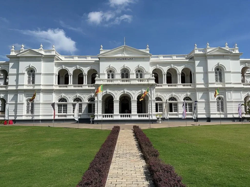 Colombo National Museum housed in a grand colonial style building.