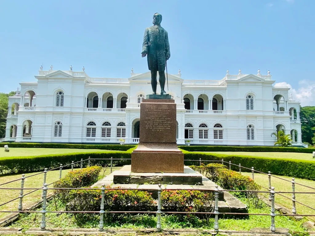 Colombo National Museum housed in a grand colonial-style building.