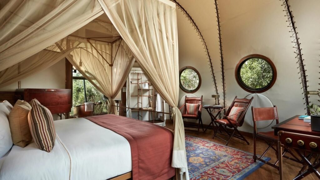 Luxury cocoon suite at Wild Coast Tented Lodge
