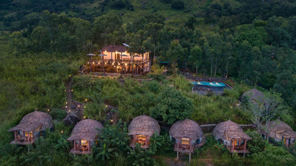 Aerial view of Dream Cliff Mountain Resort