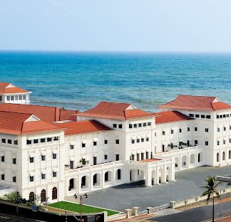 Galle Face Hotel overlooking the Indian Ocean