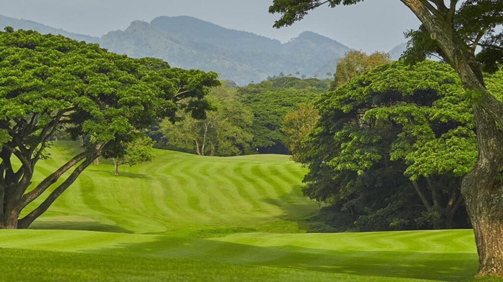 Scenic 9-hole golf course in Kandy, Sri Lanka