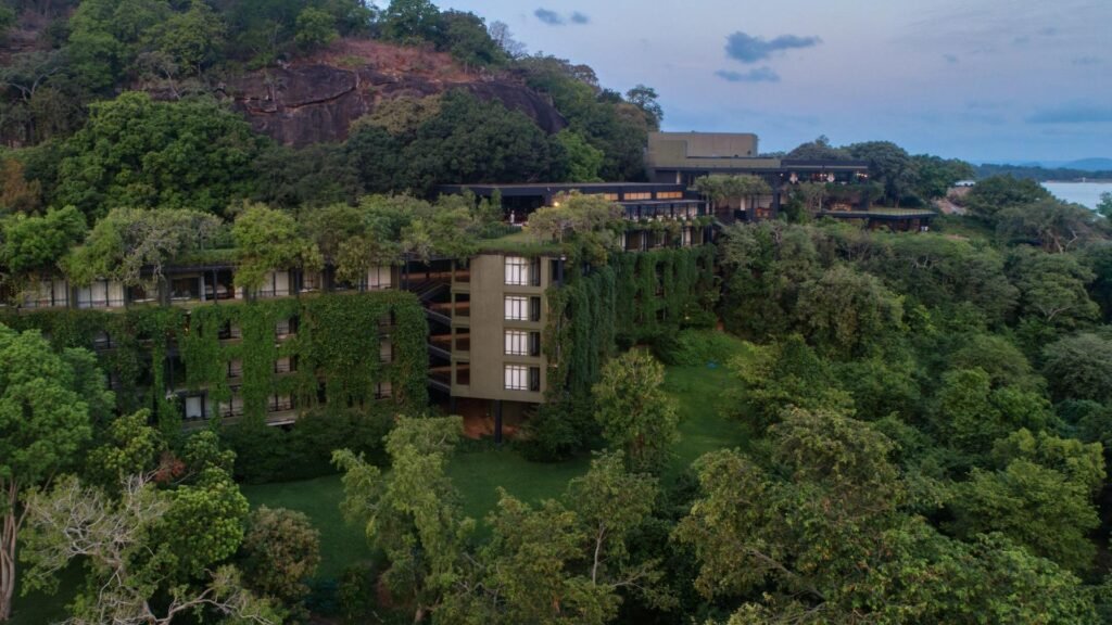 Heritance Kandalama surrounded by lush forest