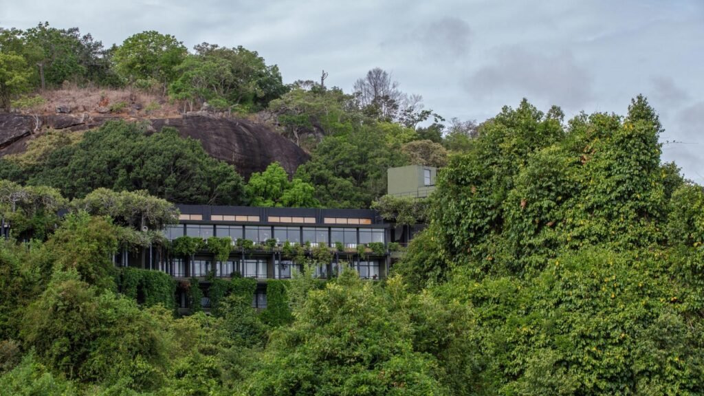 Heritance Kandalama surrounded by lush forest