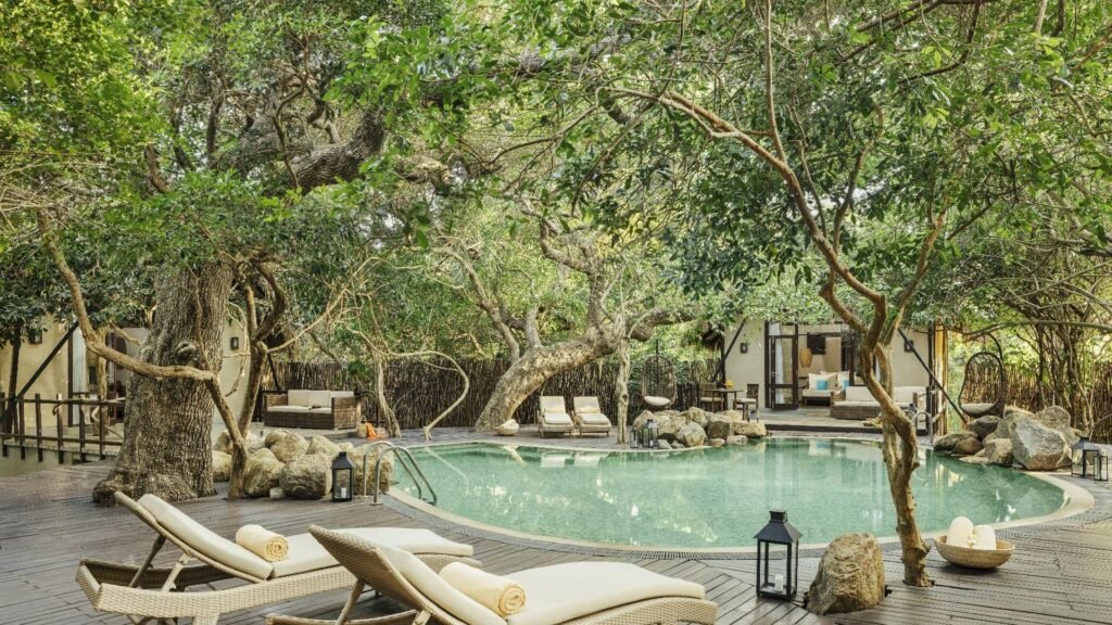 Swimming pool at Uga Jungle Beach