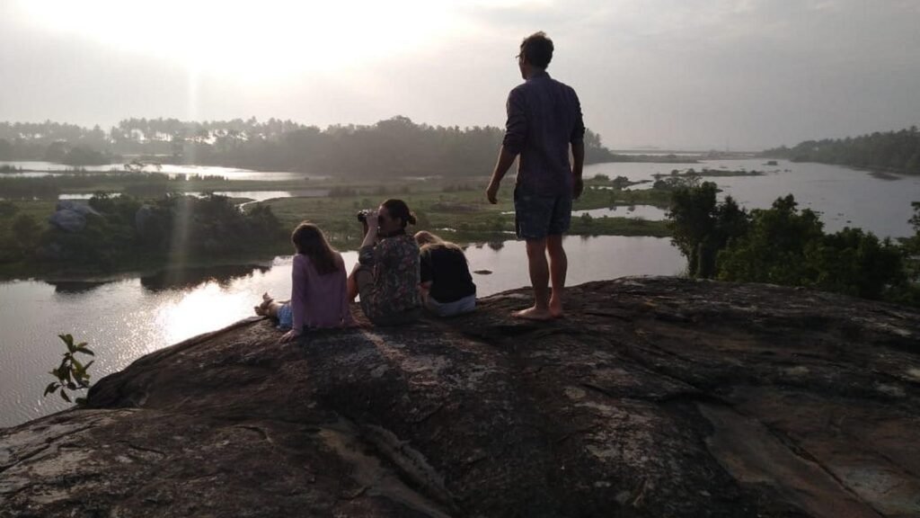 Bird watching at Kalamatiya wetlands in Sri Lanka