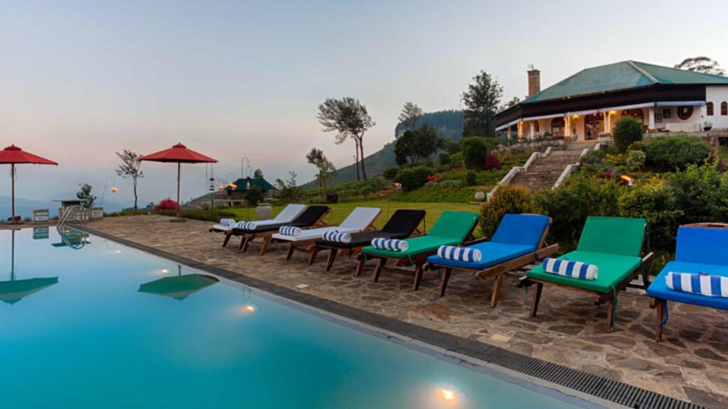 Swimming pool at Madulkelle Sri Lanka