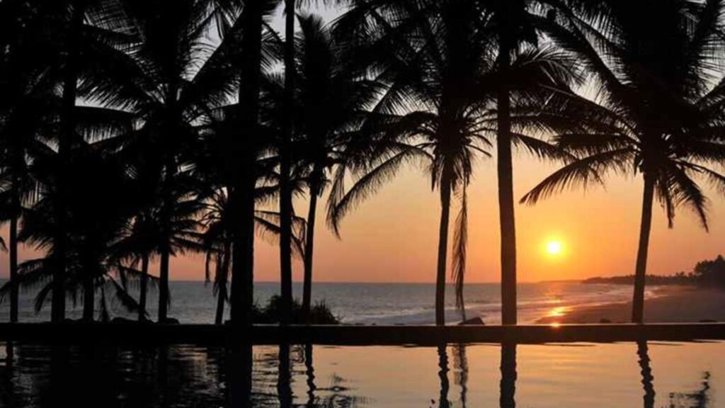 Turtle Bay Hotel surrounded by tropical gardens in Sri Lanka