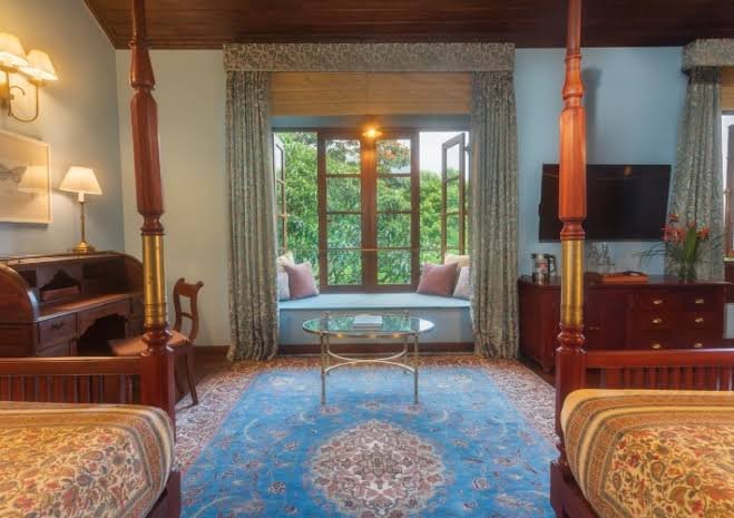 Luxury bedroom at Dendrobium House Sri Lanka